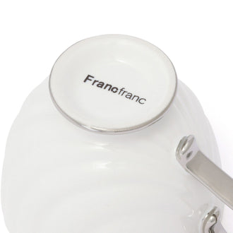 Shell Cup & Saucer White