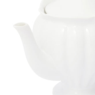 Shell Teapot White