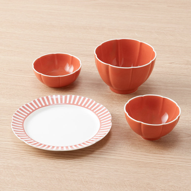 Flower Mini Bowl Orange