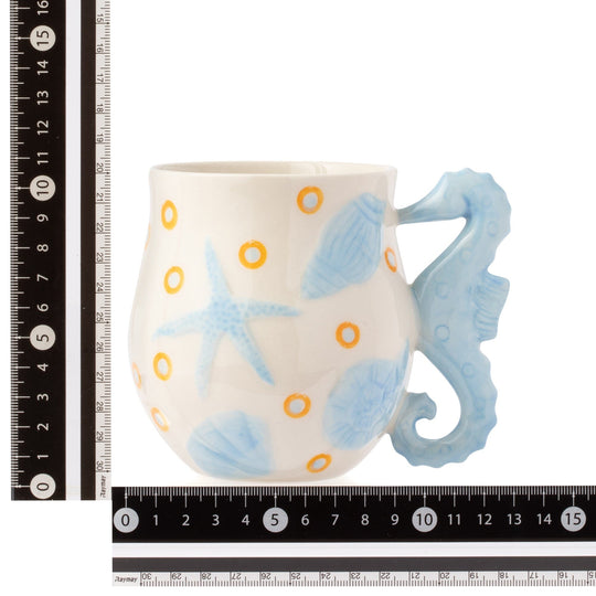 Hand Paint Mug Blue