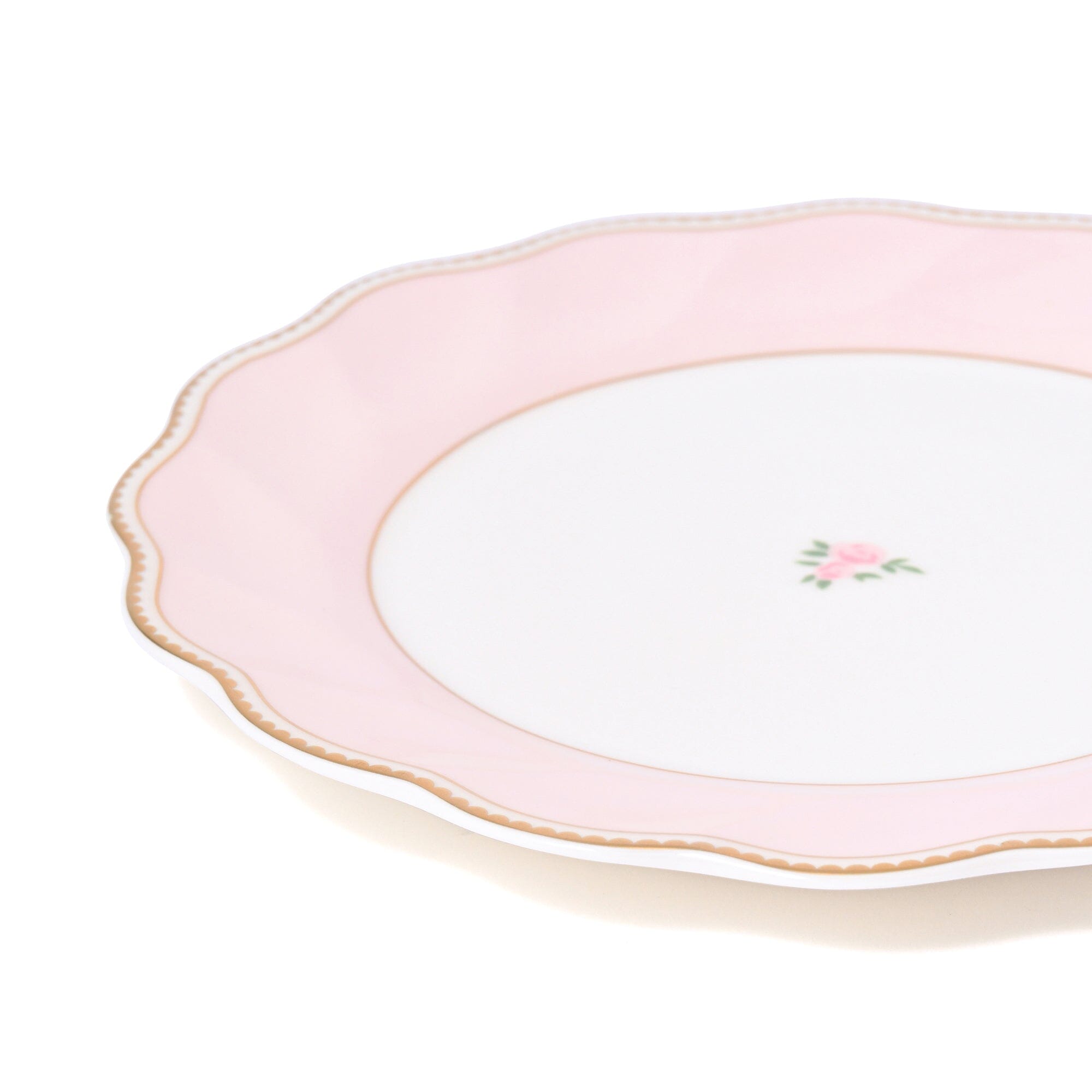 Classic Rose Plate Small Pink