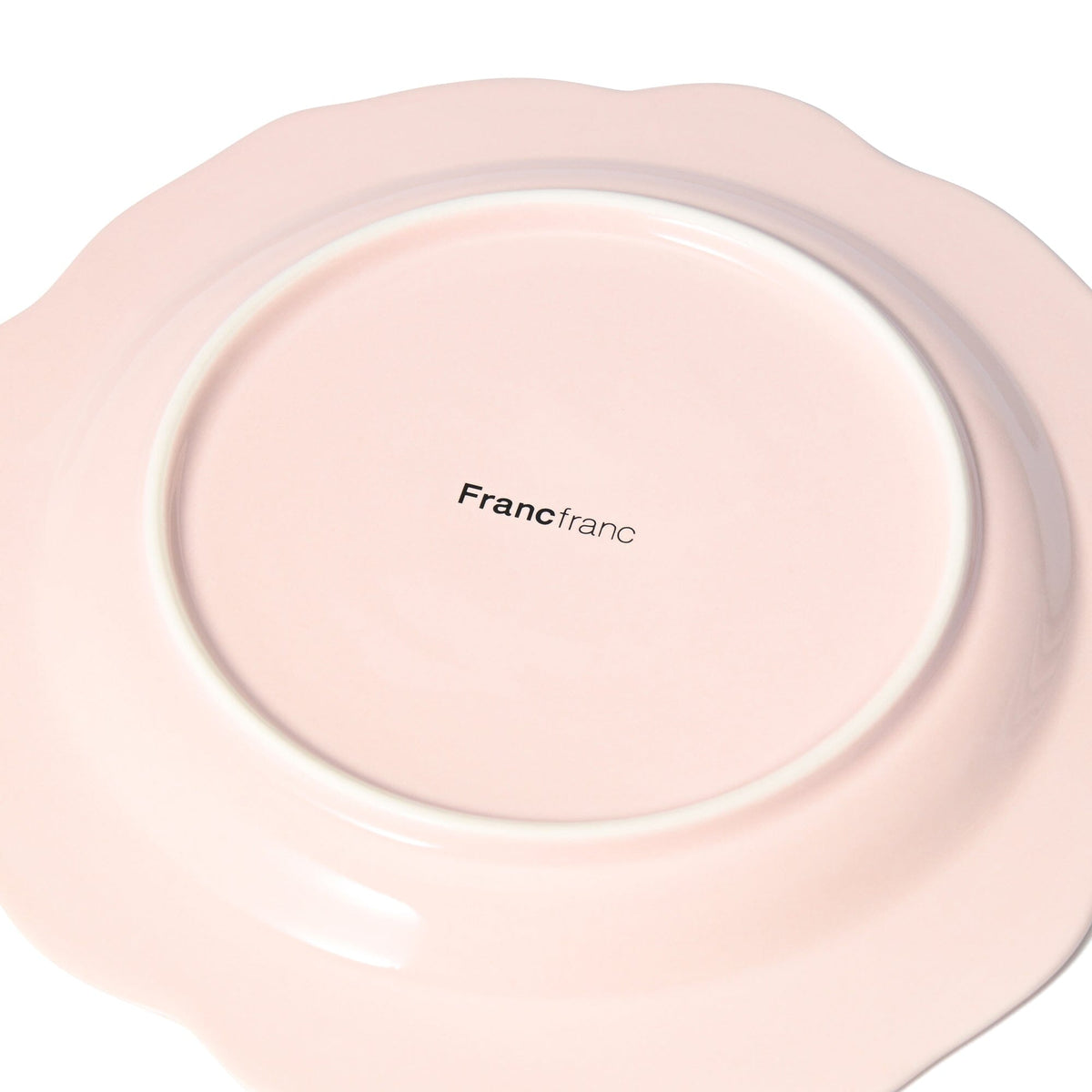 Rose Relief Plate Small Pink