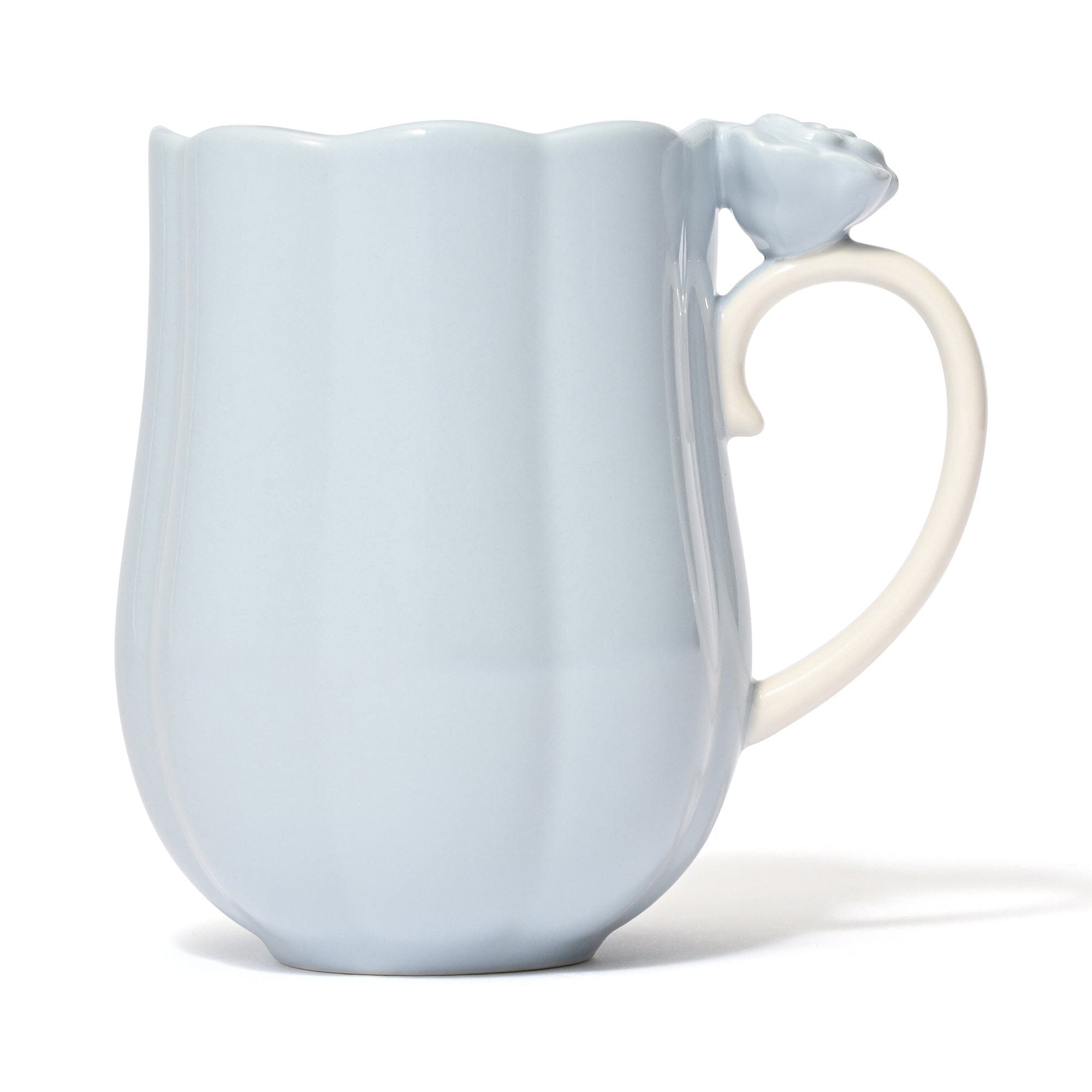Rose Relief Mug Blue