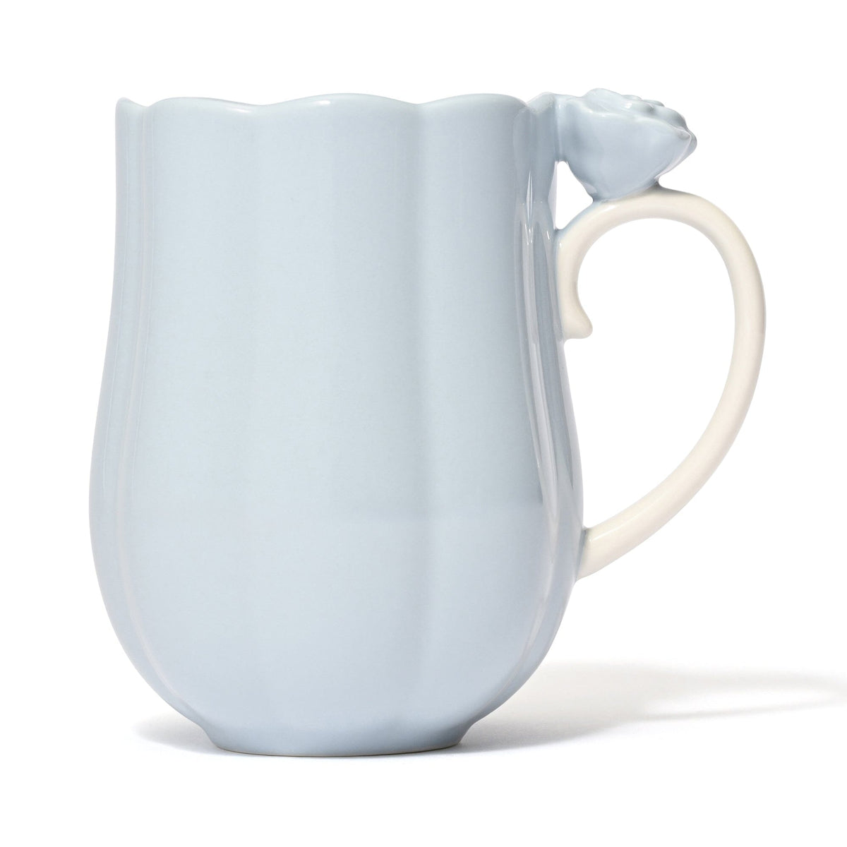 Rose Relief Mug Blue
