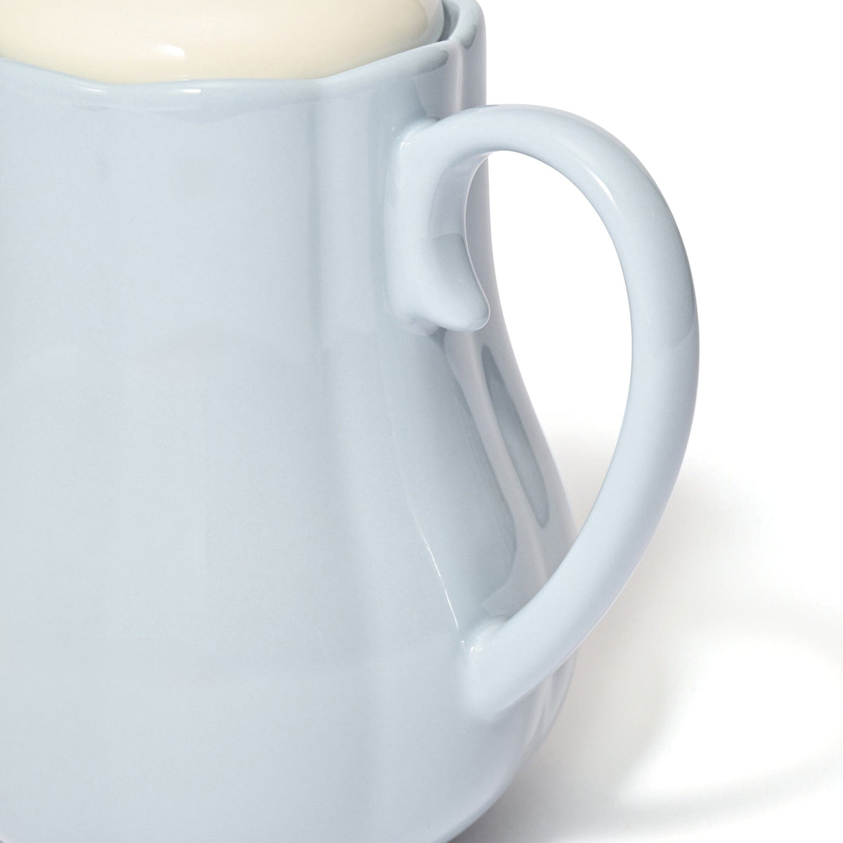 Rose Relief Teapot Blue