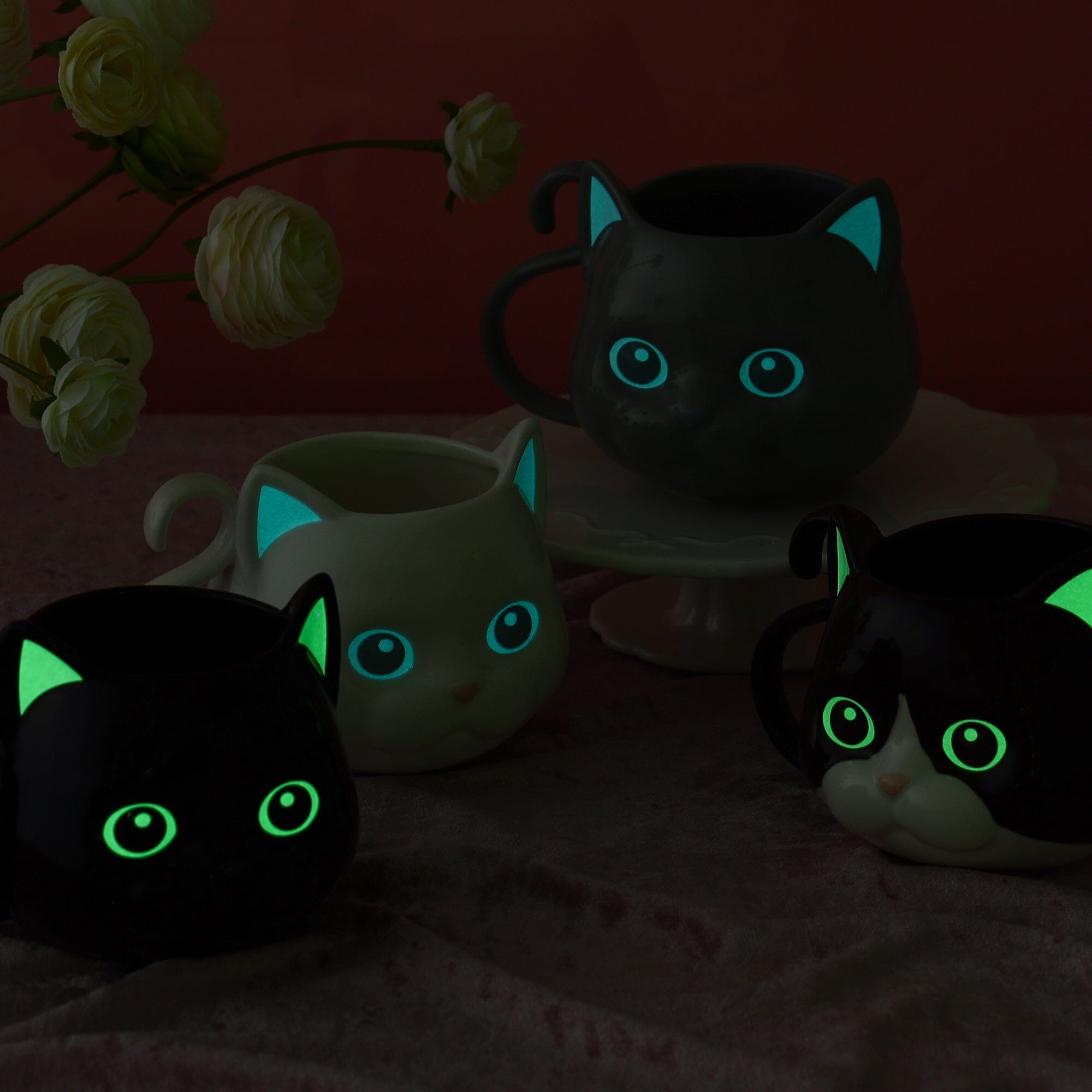 Cat Magic Mug Brown