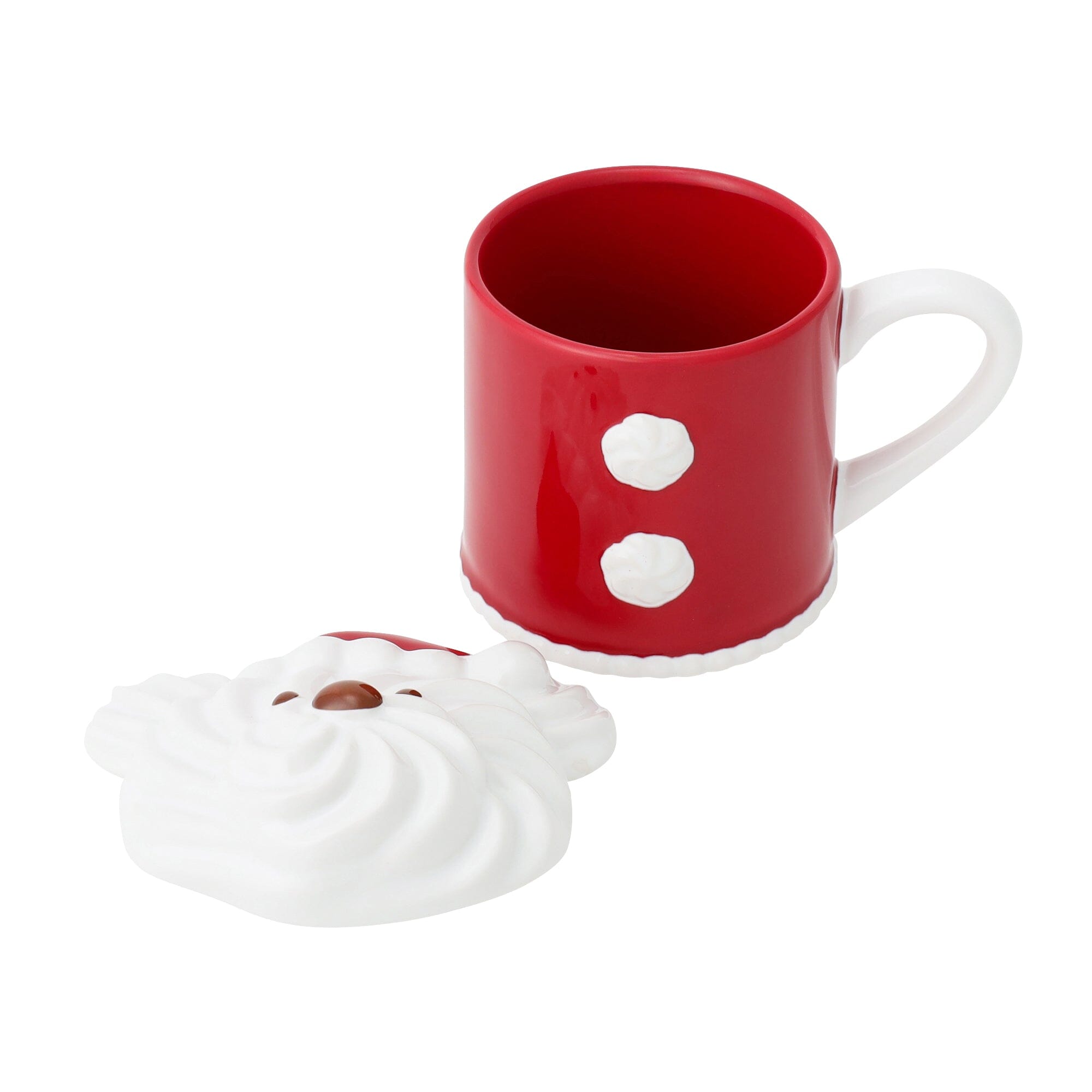 Whipped Mug Vanilla (Polar Bear Santa)