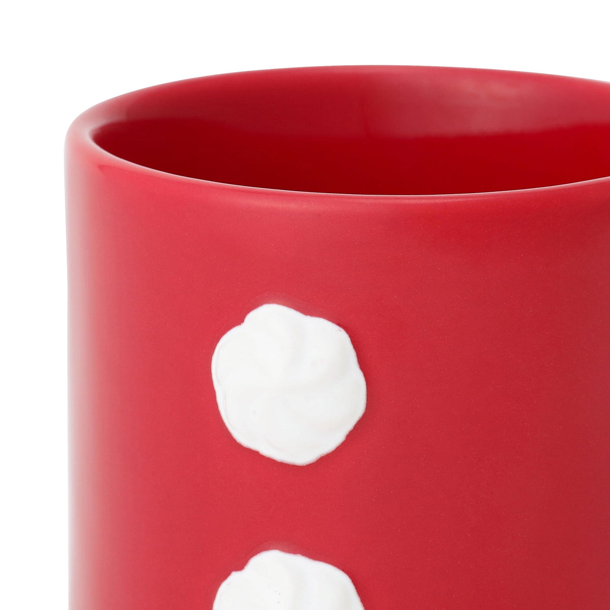 Whipped Mug Vanilla (Polar Bear Santa)
