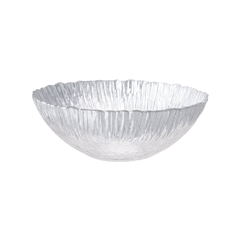 Shine Glass Bowl Silver