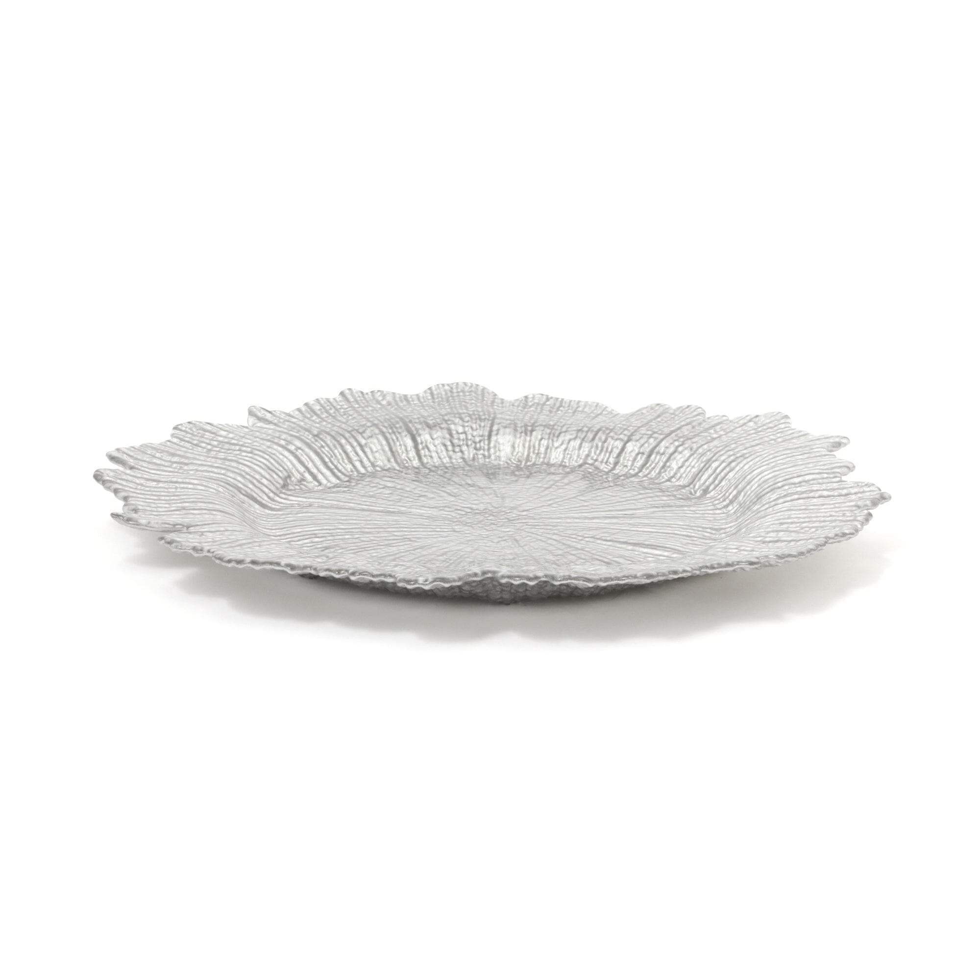 Luce Glass Plate L Silver