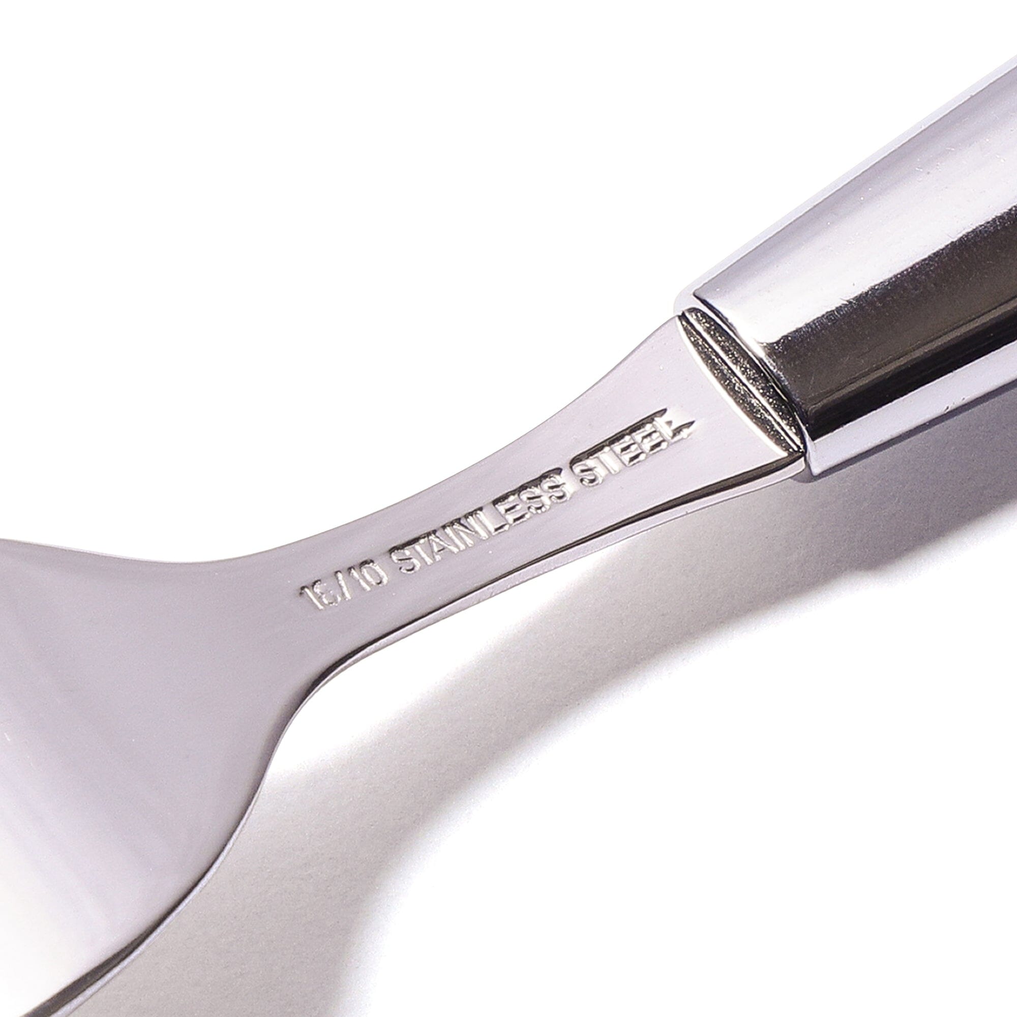 Clear Handle Cake Fork Clear