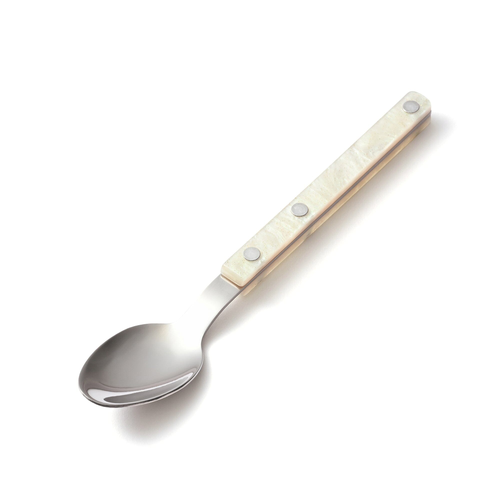 Marble Tea Spoon White