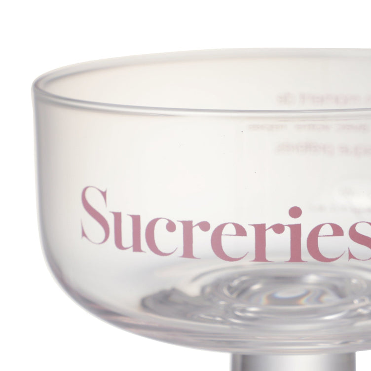 Le Cafe Dessert Glass Pink