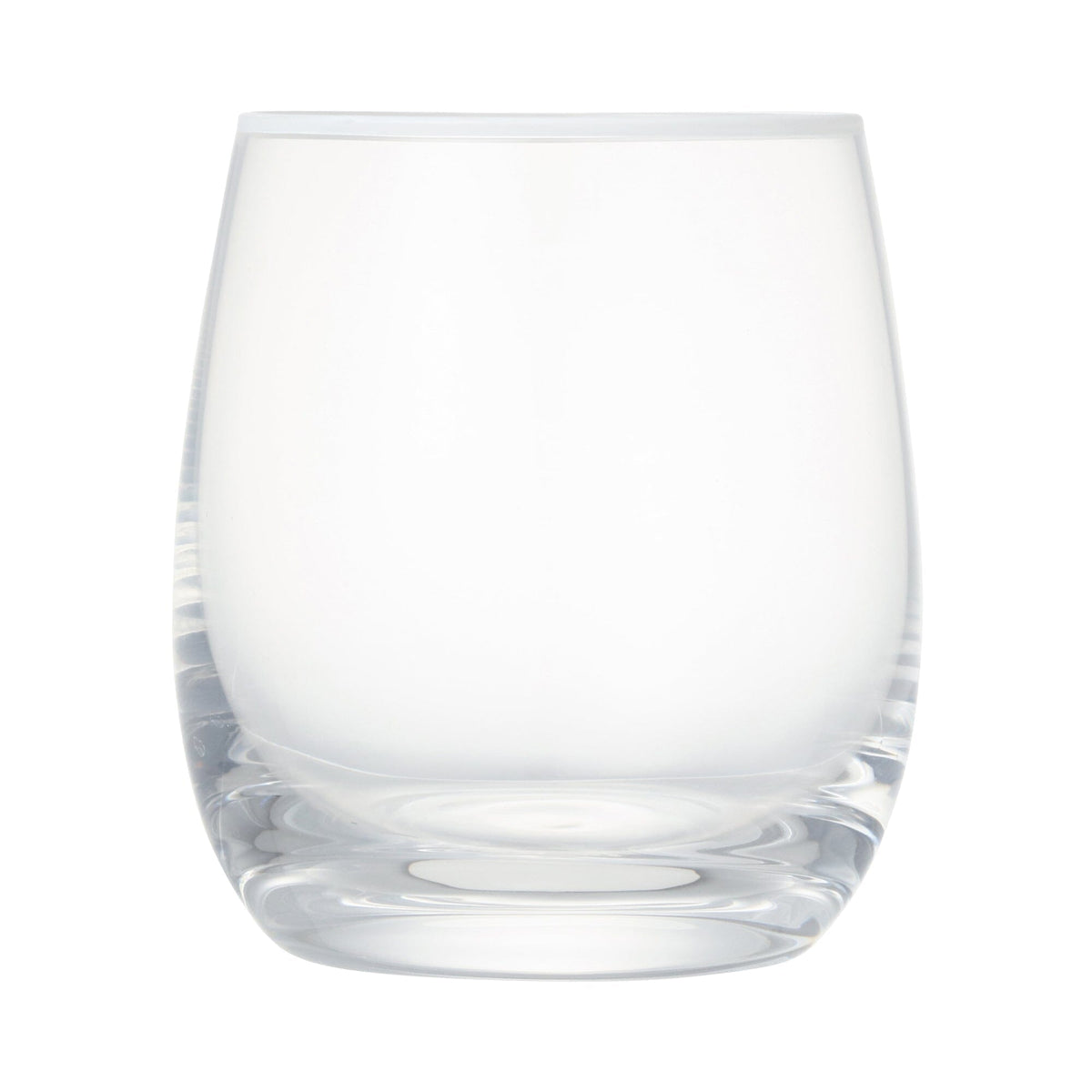Color Rim Tumbler Clear