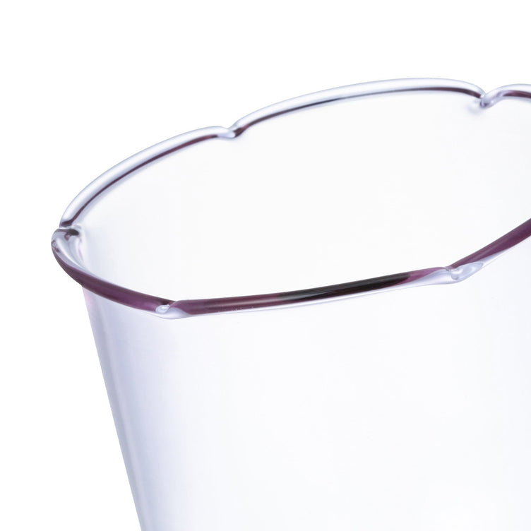 Tulip Glass Purple