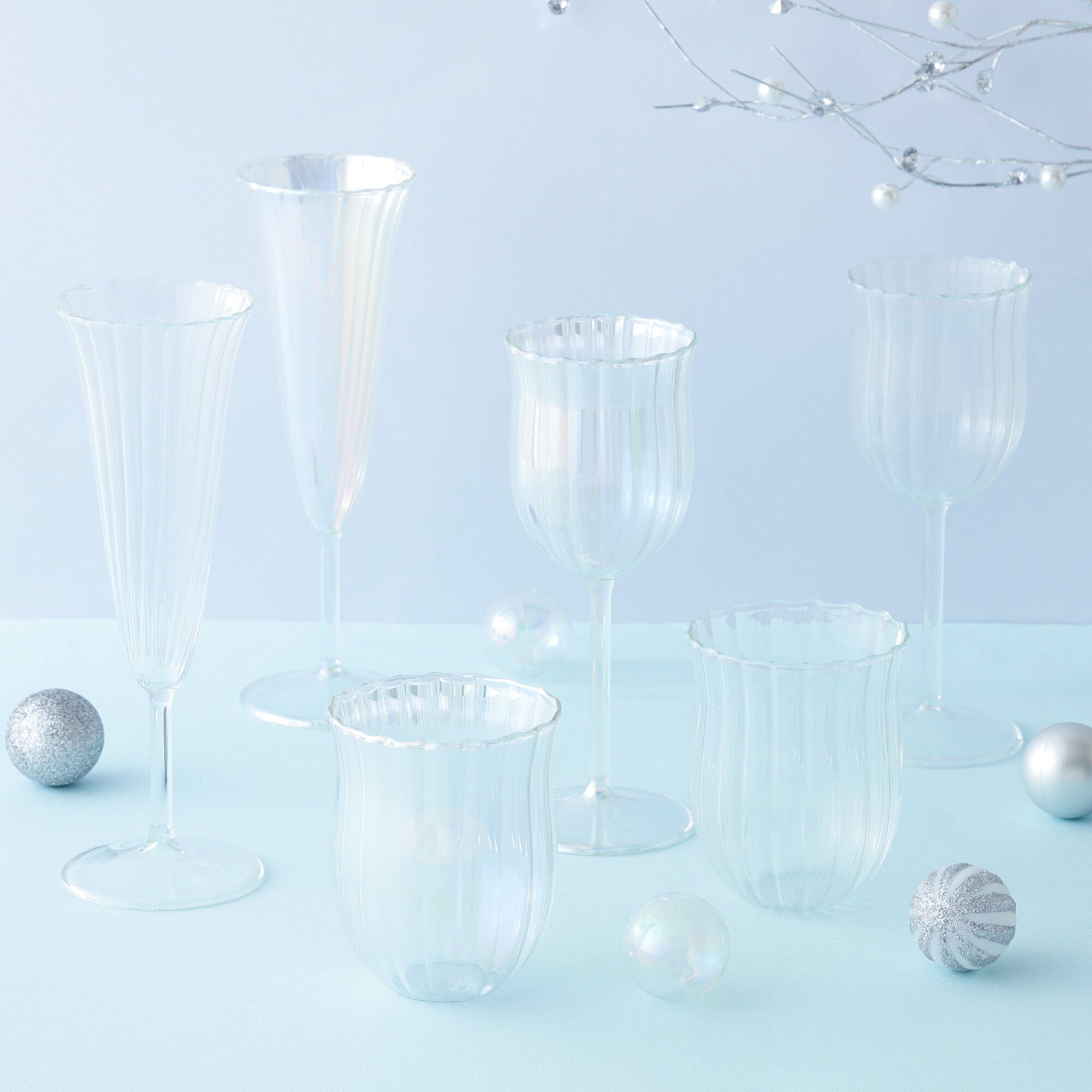Lillie Wine Glass Opal
