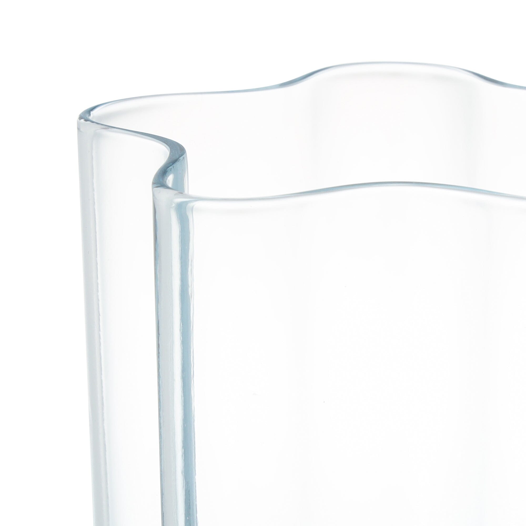 Star Glass Tumbler With Straw Blue