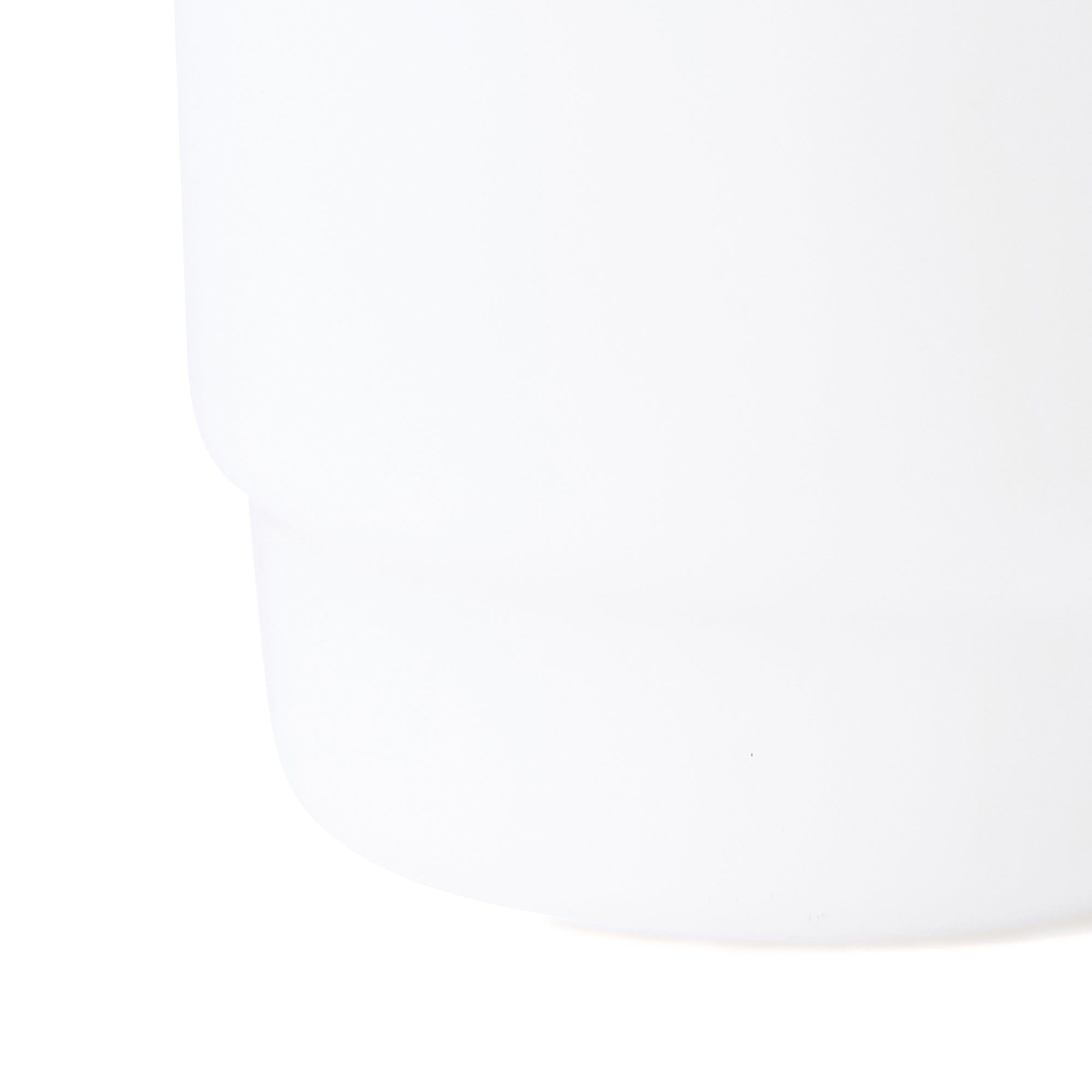 Milk Glass Mug White