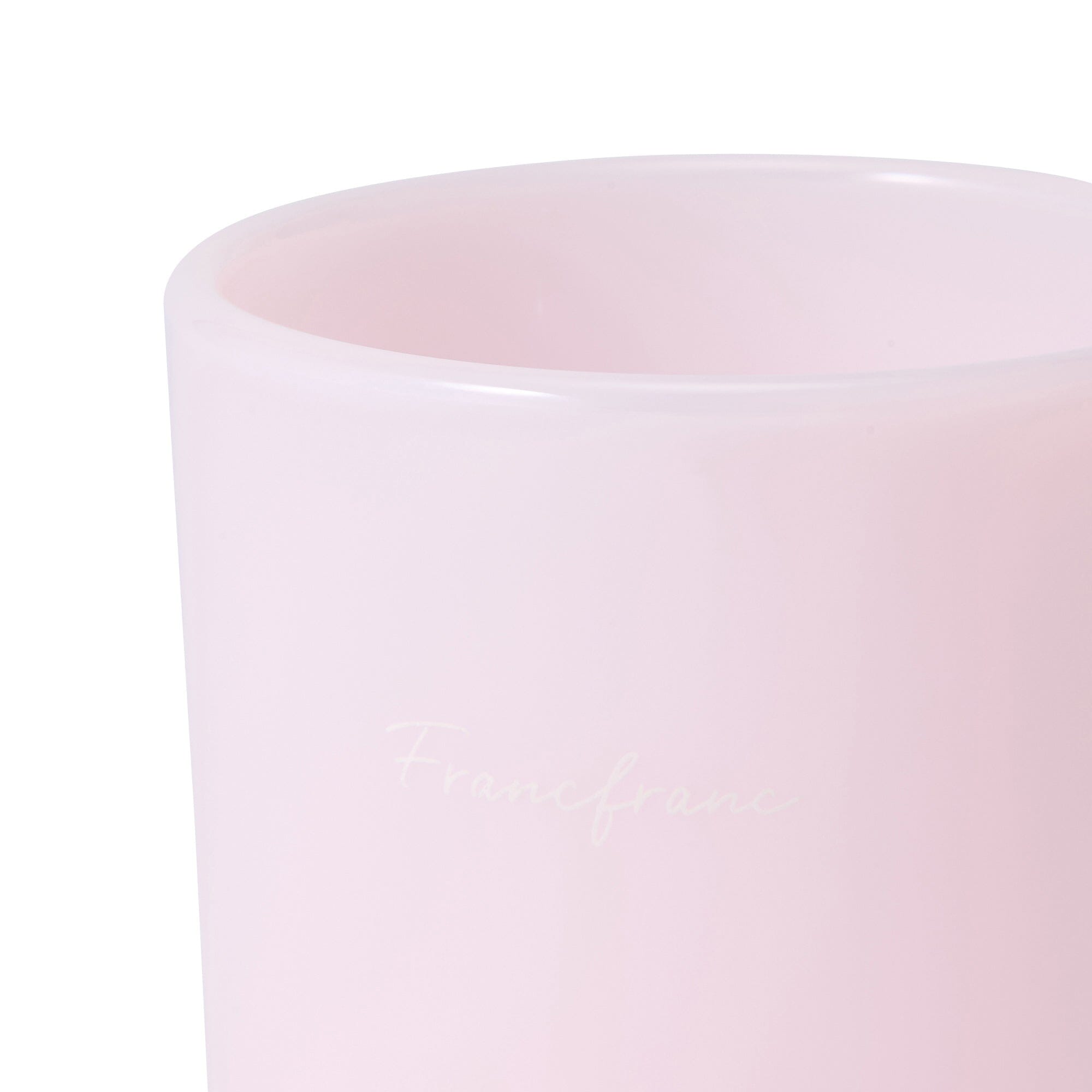 Milk Glass Mug Pink