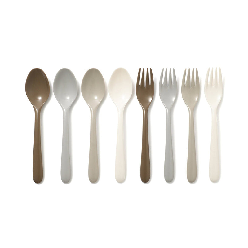 Picnic Cutlery 8P  Beige