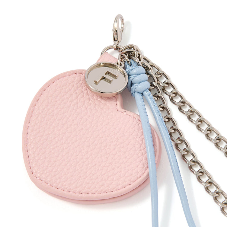 Charm Mirror Heart Pink