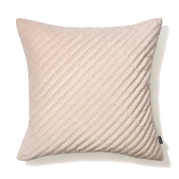 Velvet Bead Cushion Cover 450 X 450 Beige