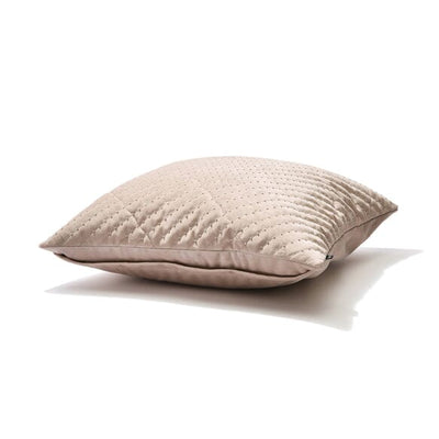 Velvet Bead Cushion Cover 450 X 450 Beige