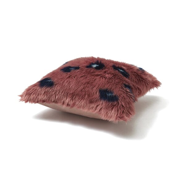 Fur Ac Cushion Cover 450 X 450 Dark Pink