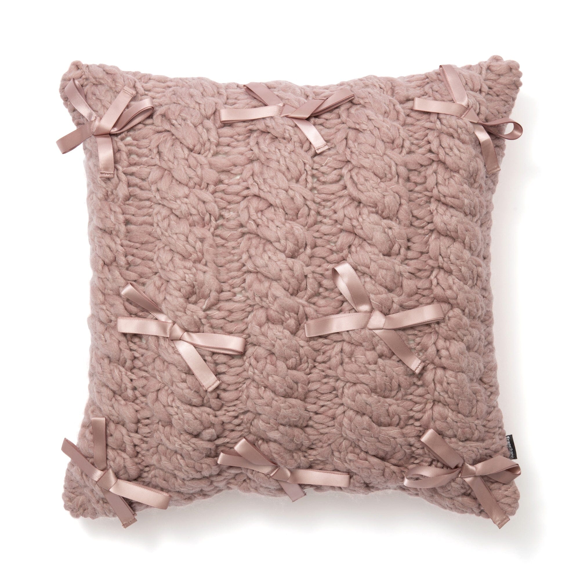 Kint Ribbon Cushion Cover 450 X 450 Pink