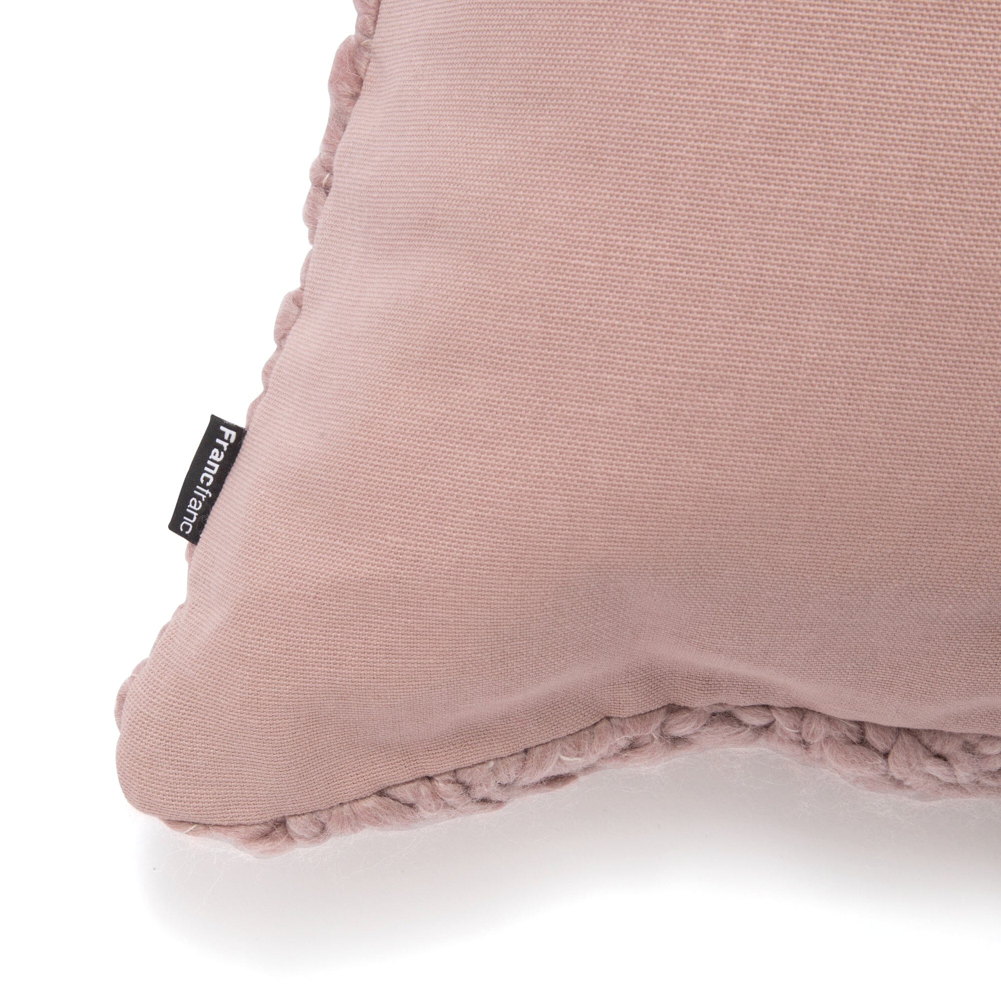 Kint Ribbon Cushion Cover 450 X 450 Pink