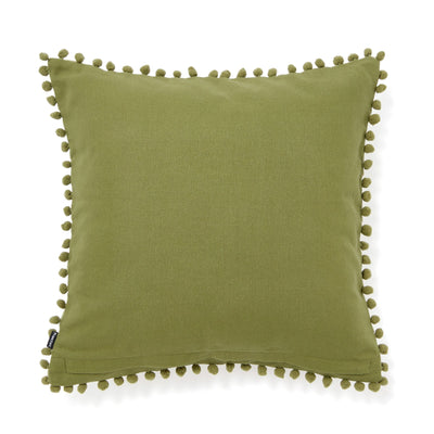 Velvet Line Cushion Cover 450 X 450 Green