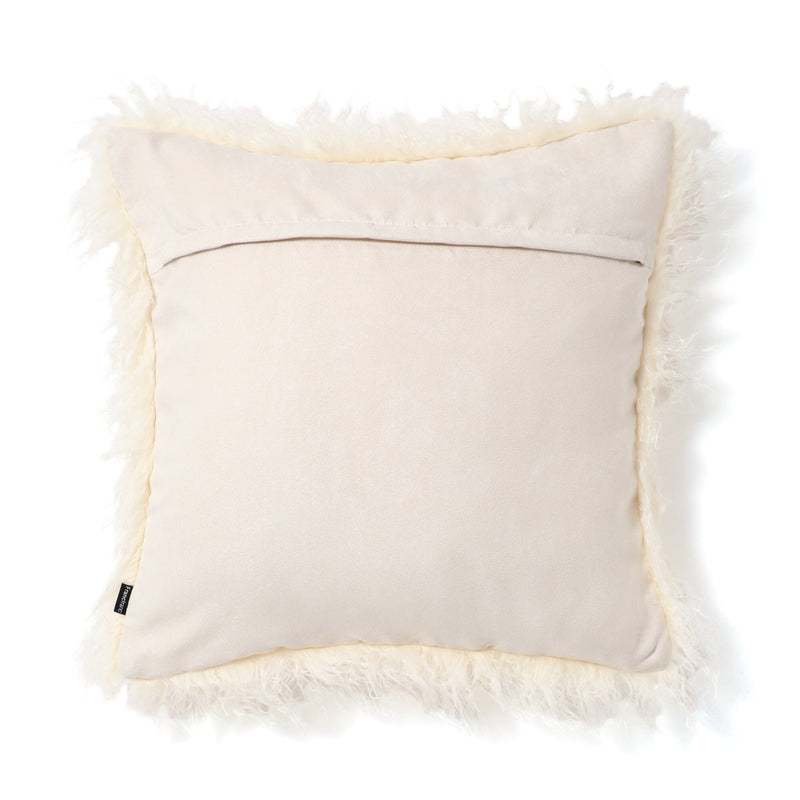 Fur L Cushion Cover 450 X 450 Ivory