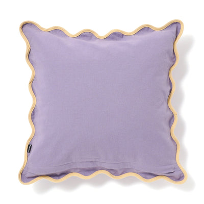 Bicolor Wave Cushion Cover 450 x 450  Purple