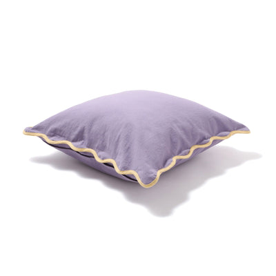 Bicolor Wave Cushion Cover 450 x 450  Purple