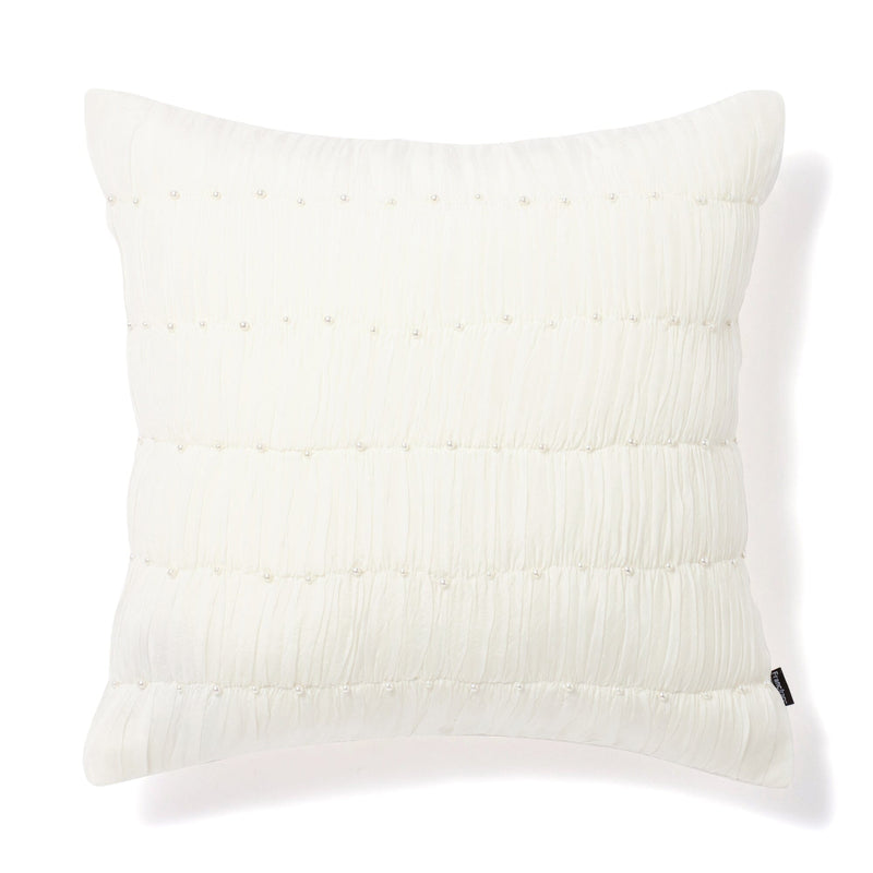 Organdy Pearl  Cushion Cover 450 x 450  White