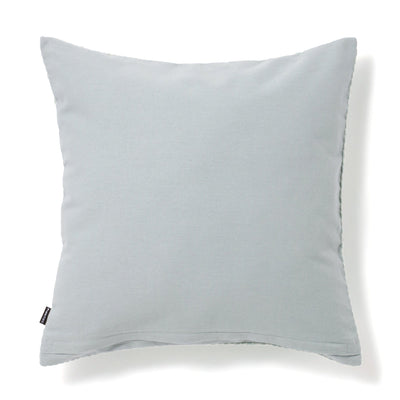 Velvet Zigzag Cushion Cover 450 x 450  Light Blue