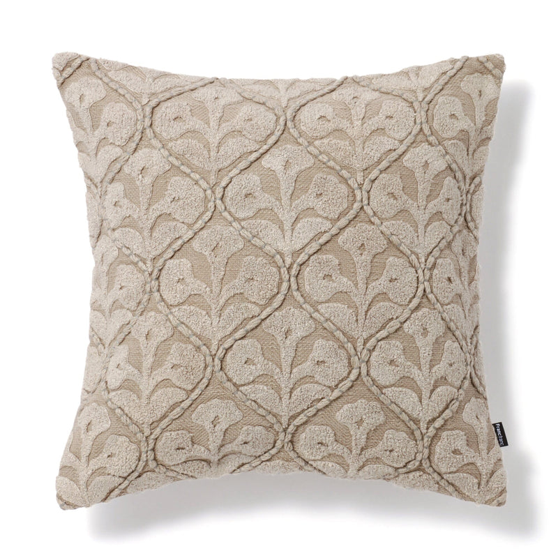 Ethnic Emb Cushion Cover 450 x 450  Grey