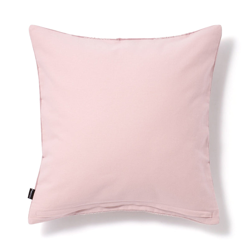 Velvet Emb Cushion Cover 450 x 450  Pink