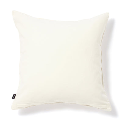 Leaf Emb Cushion Cover 450 x 450  White