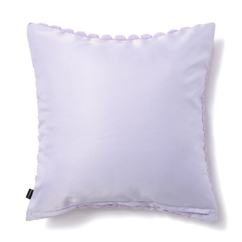 Popcorn Waffle Cushion Cover 450 x 450  Purple