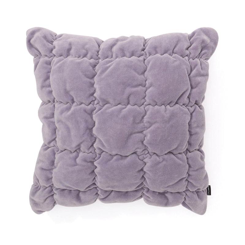 Quilt Check Cushion Cover 450 x 450 Purple