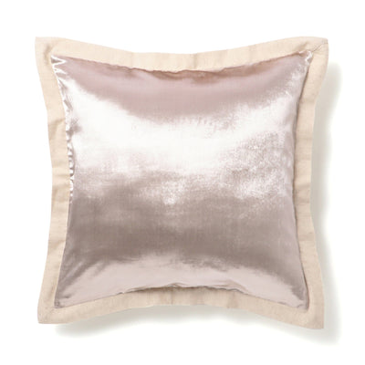 Solid Flange Cushion Cover 450 x 450  Light Beige