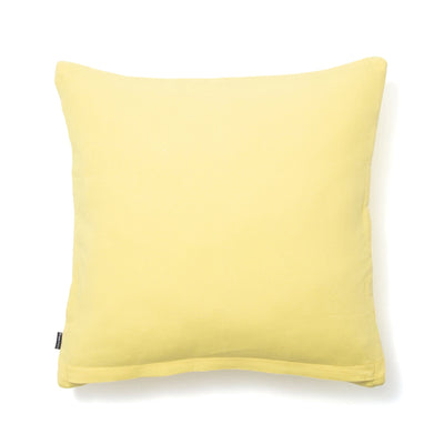 Velvet Quilt Cushion Cover 450 x 450  Yellow