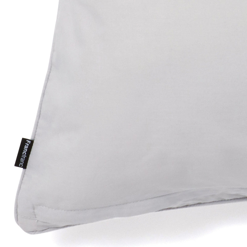 Jq Damask Cushion Cover 450 x 450  Grey