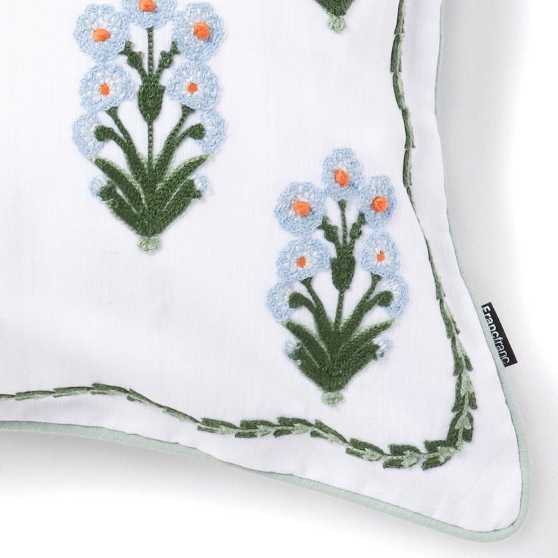 Emb Flower Cushion Cover 450 x 450  Multi