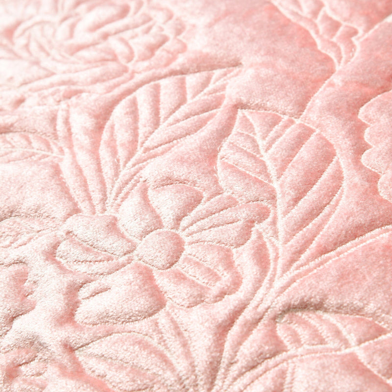 Flower Quilt Cushion Cover 450 x 450 Pink