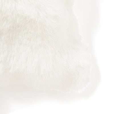 Fur H Cushion Cover 450 X 450 White