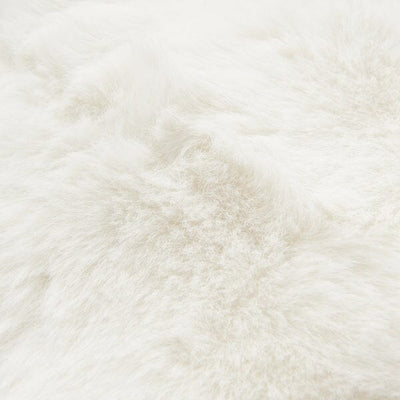 Fur H Cushion Cover 450 X 450 White