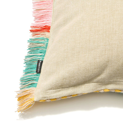 Woven Fringe Cushion Cover 450 X 450 Multi