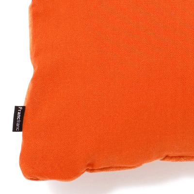 Basket Woven Cushion Cover 400 X 250 Orange